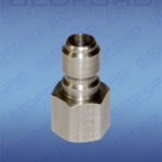 GRACO 3/8" NPT(f) Quick Disc Plug, Stainless Steel OEM Part Number: 801-568