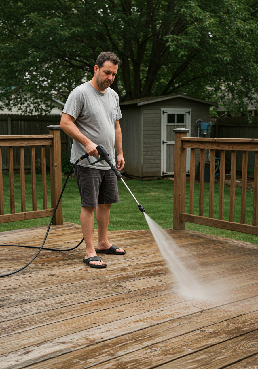DIY Stockton Pressure Washer Project